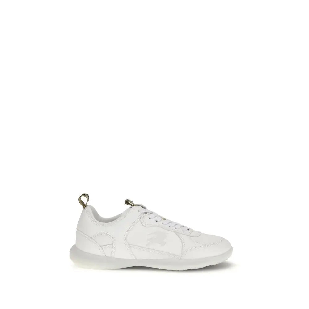 Burberry Weiße Kalbshaut Bos Taurus Sneaker