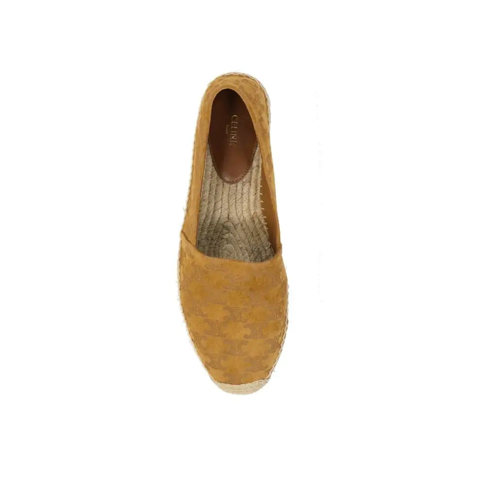 Celine Espadrilles aus braunem Kalbsleder - EU43/US10