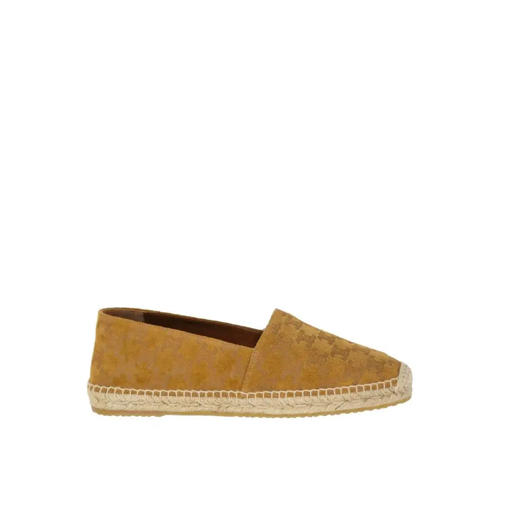 Celine Espadrilles aus braunem Kalbsleder - EU43/US10