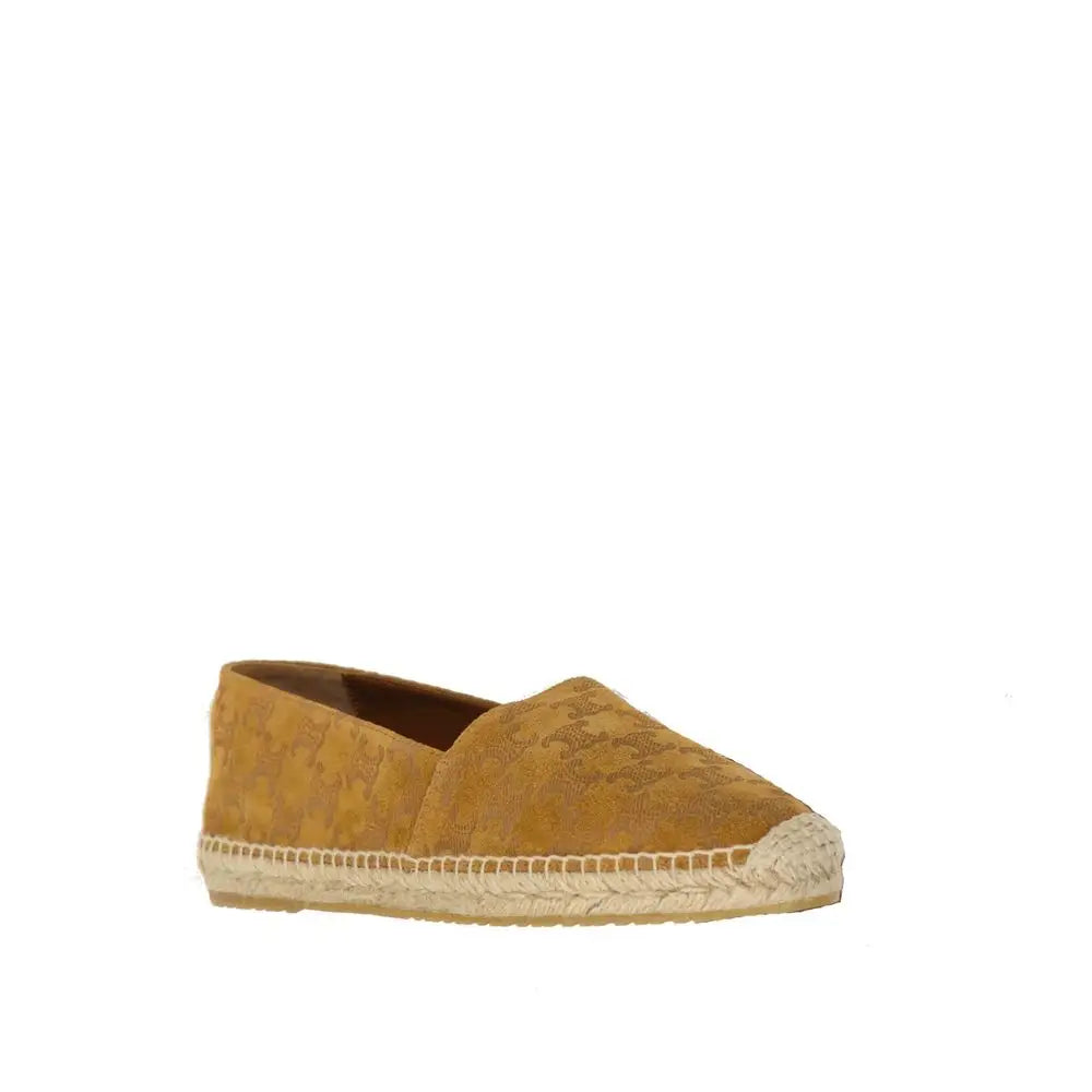 Celine Espadrilles aus braunem Kalbsleder - EU43/US10