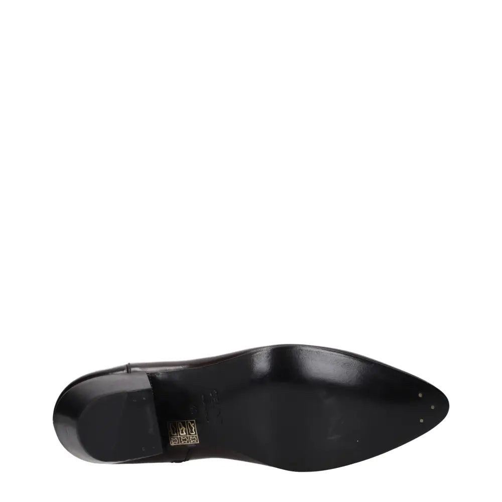 Celine Rote Lederstiefeletten - EU40/US7