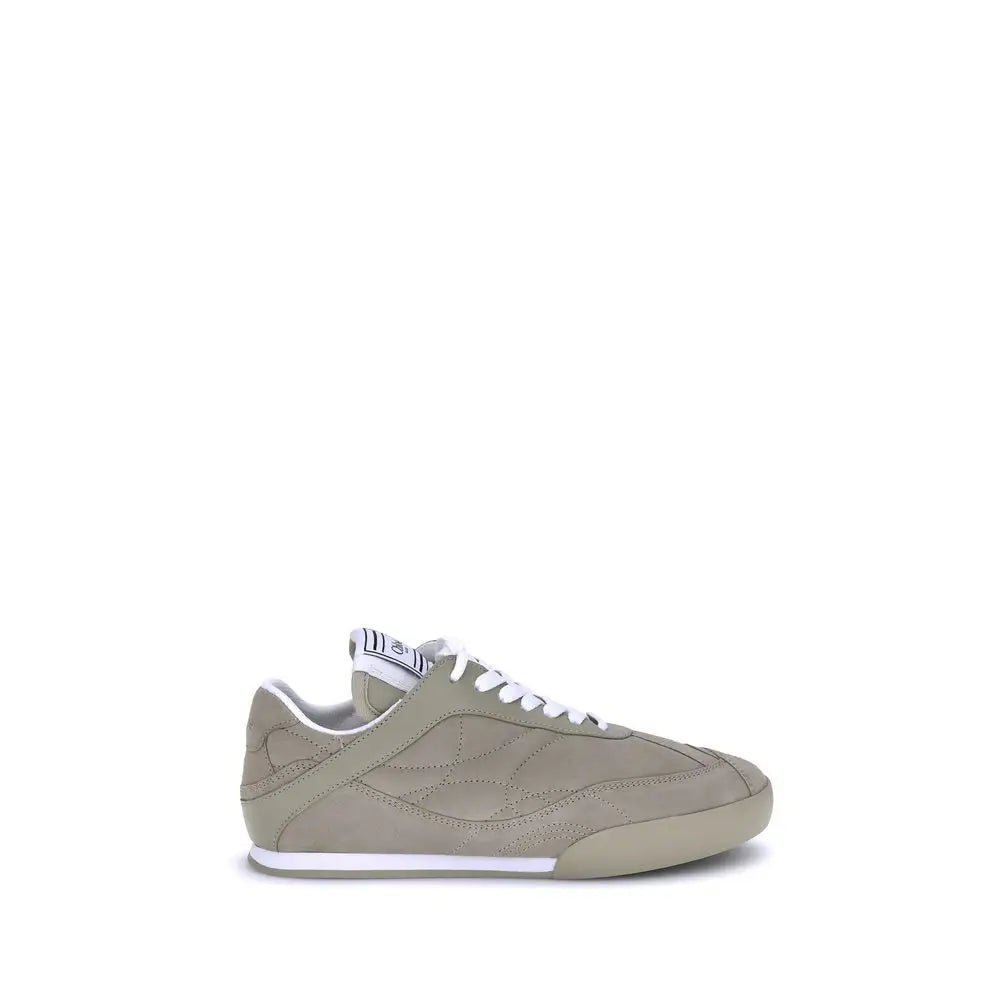 Chloé Beige Sneaker aus Kalb-Leder Bos Taurus mit niedrigem Schaft