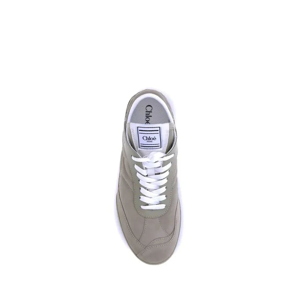 Chloé Beige Sneaker aus Kalb-Leder Bos Taurus mit niedrigem Schaft - EU36/US6