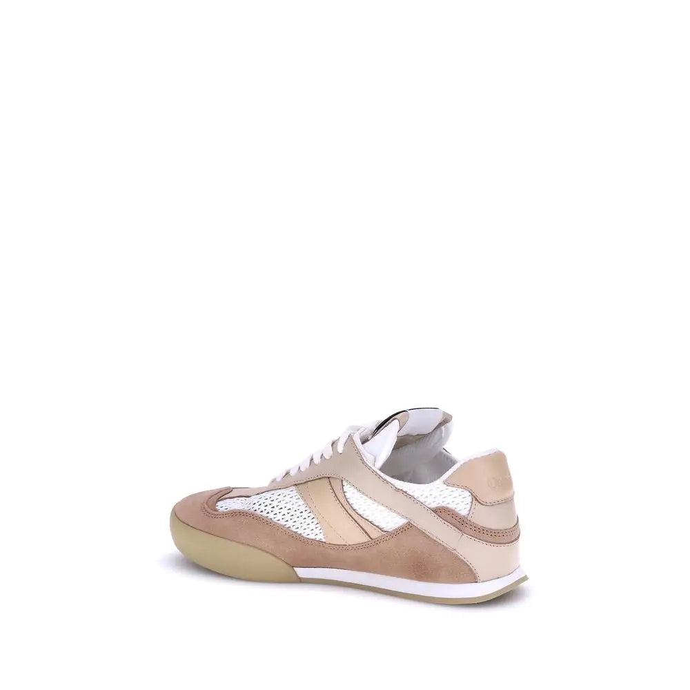 Chloé Beige Sneaker aus Kalbsleder Bos Taurus Low Top