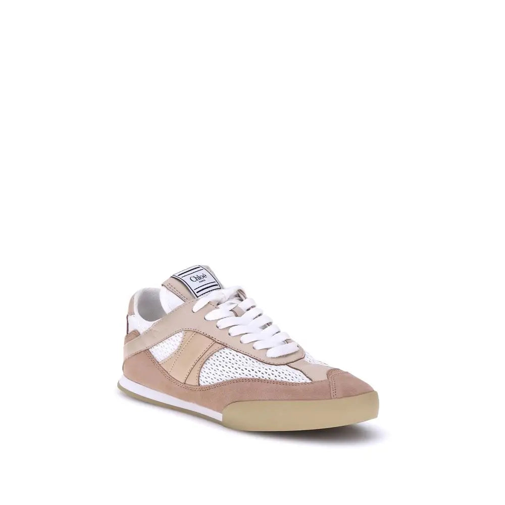 Chloé Beige Sneaker aus Kalbsleder Bos Taurus Low Top - EU36/US6