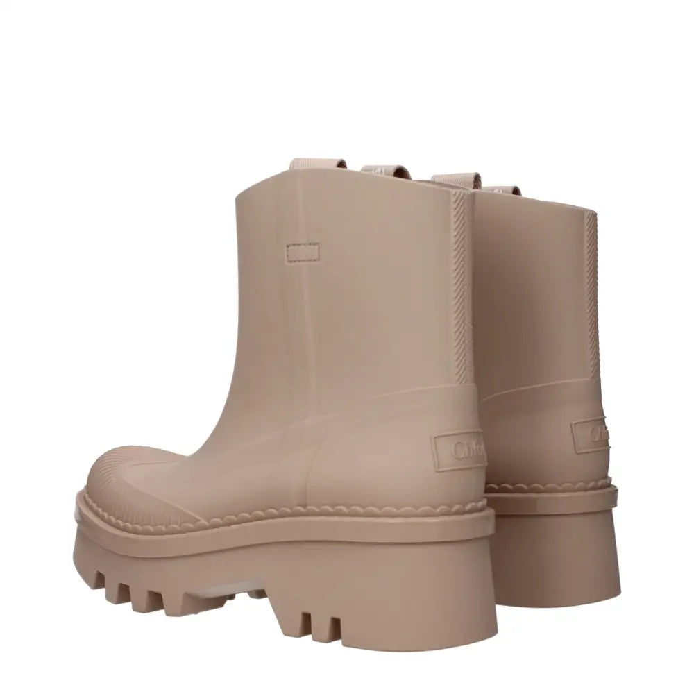 Chloé Rosa Baumwollstiefeletten