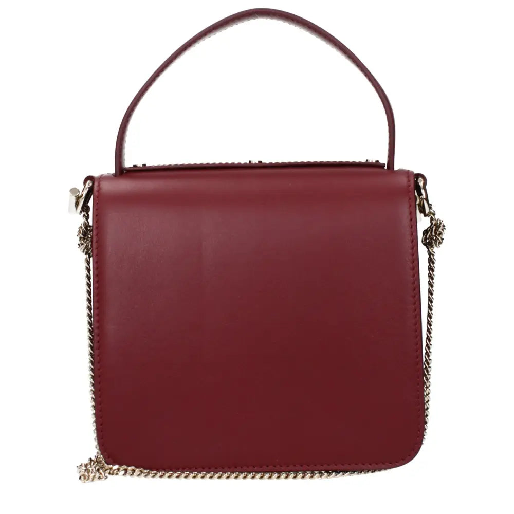 Chloé Rote Lederhandtasche