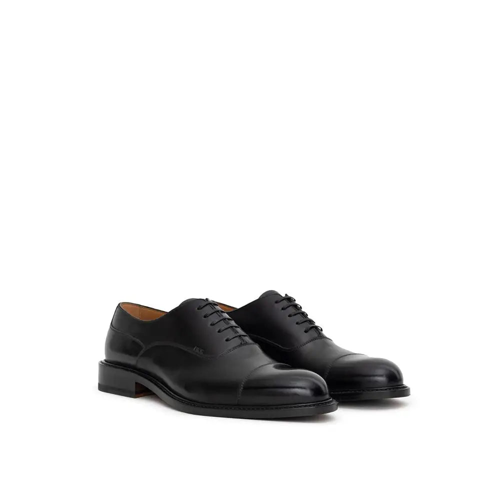 Dior Schwarze Leder-Schnürschuhe und -Derby-Schuhe - EU39/US6