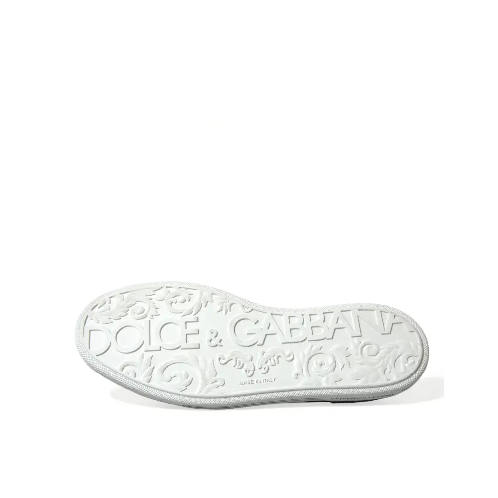 Dolce & Gabbana Blau Wildleder Kaiman Loafers Saint Tropez Schuhe - EU39/US6