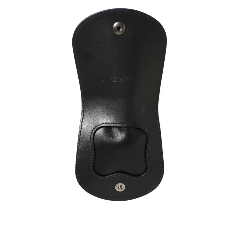 Dolce & Gabbana Blaue exotische Haut Münze Kondom Fall Halter Tasche Brieftasche