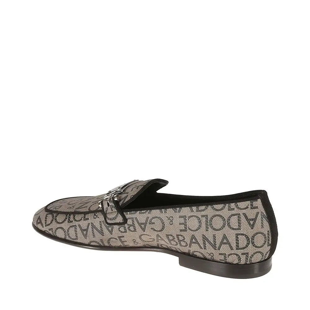 Dolce & Gabbana Braune Kalbsleder-Slipper - EU42.5/US9.5