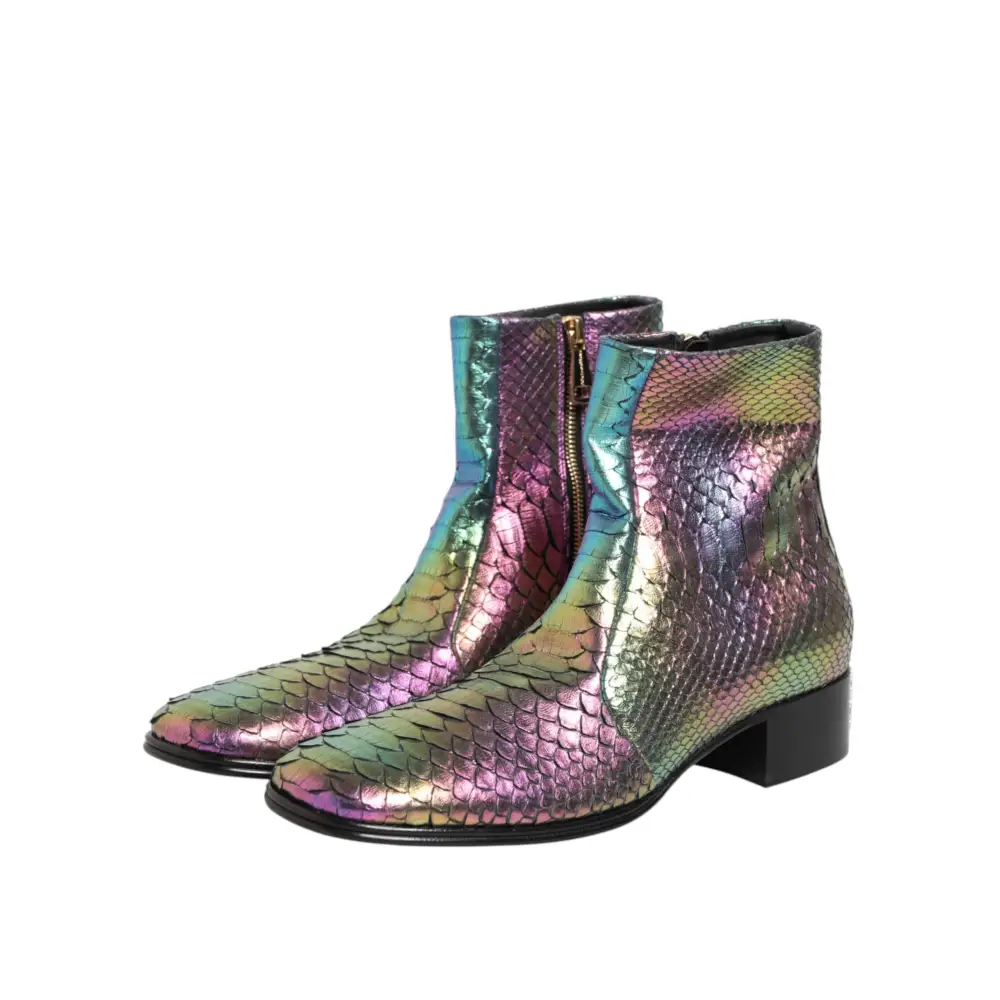 Dolce & Gabbana Bunte Chelsea-Stiefeletten - EU43/US10