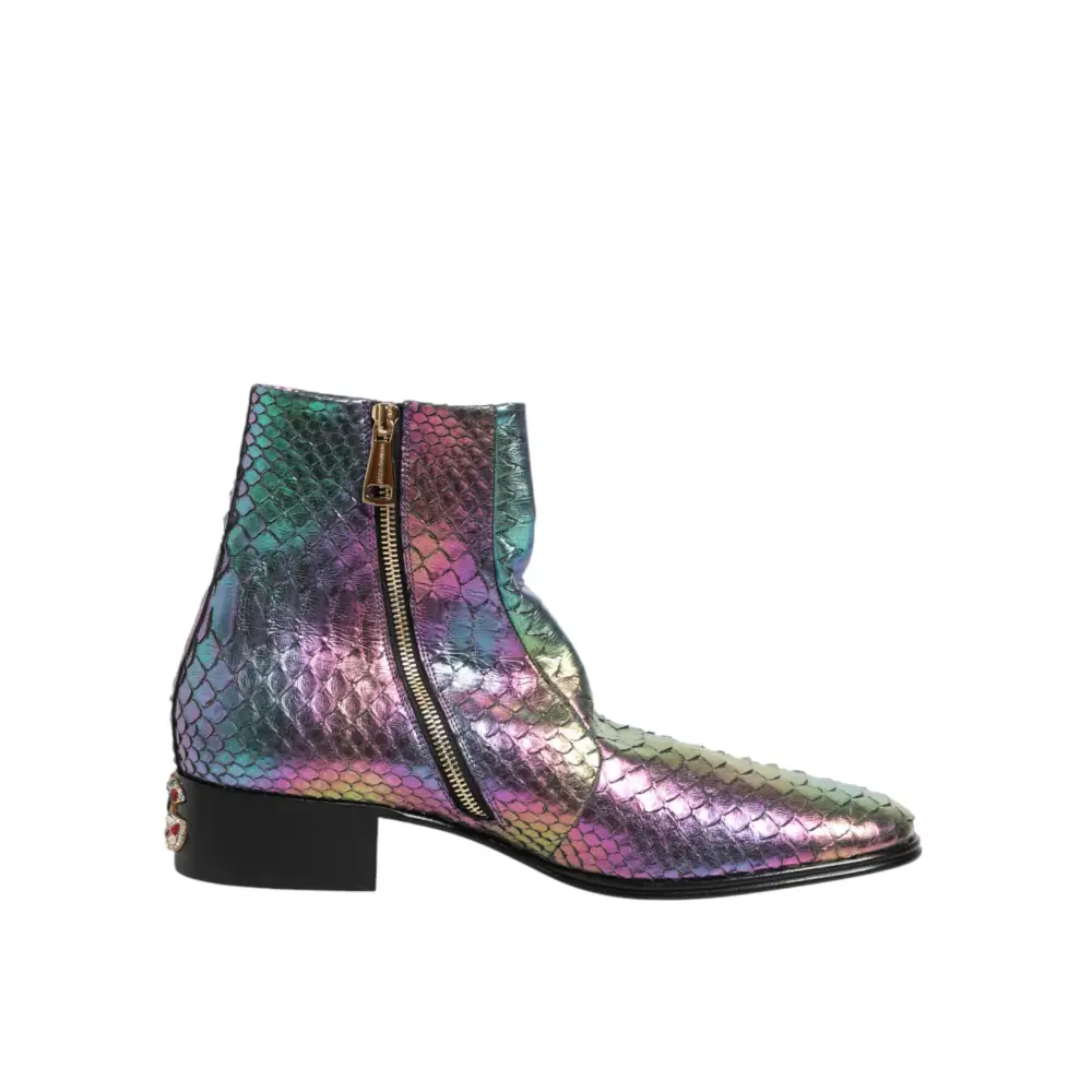 Dolce & Gabbana Bunte Chelsea-Stiefeletten - EU43/US10