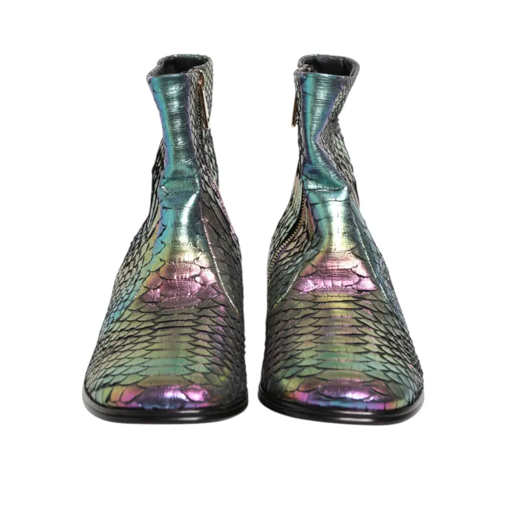 Dolce & Gabbana Bunte Chelsea-Stiefeletten - EU43/US10