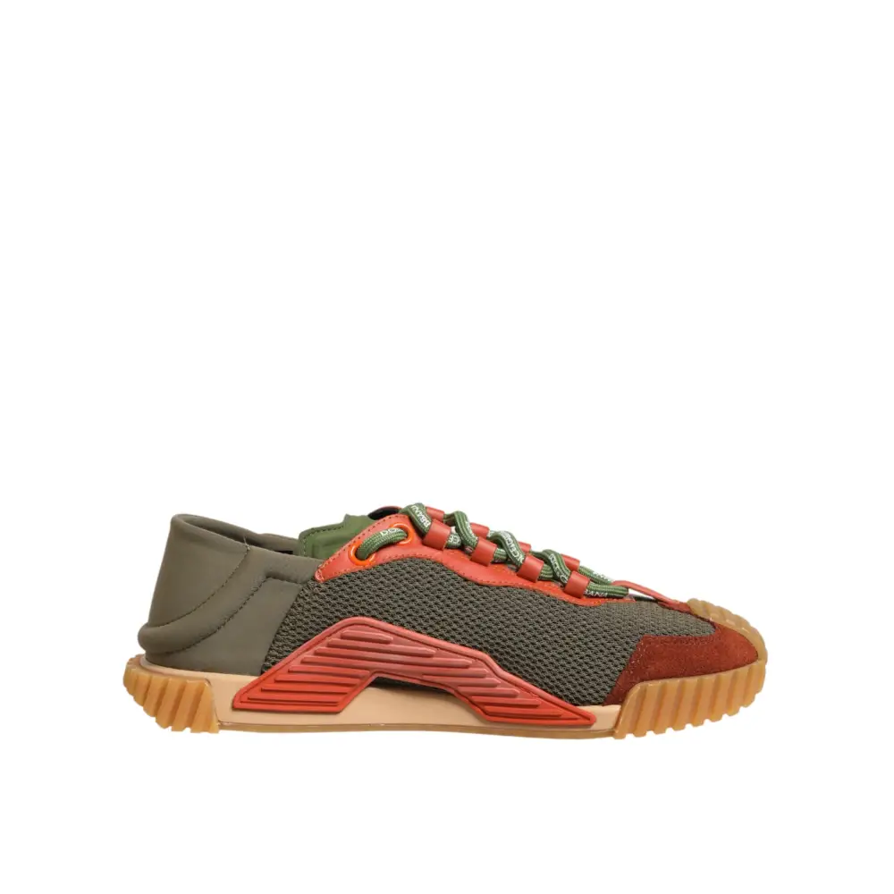 Dolce & Gabbana Bunte NS1 Sneakers mit Schnürung - EU40/US7