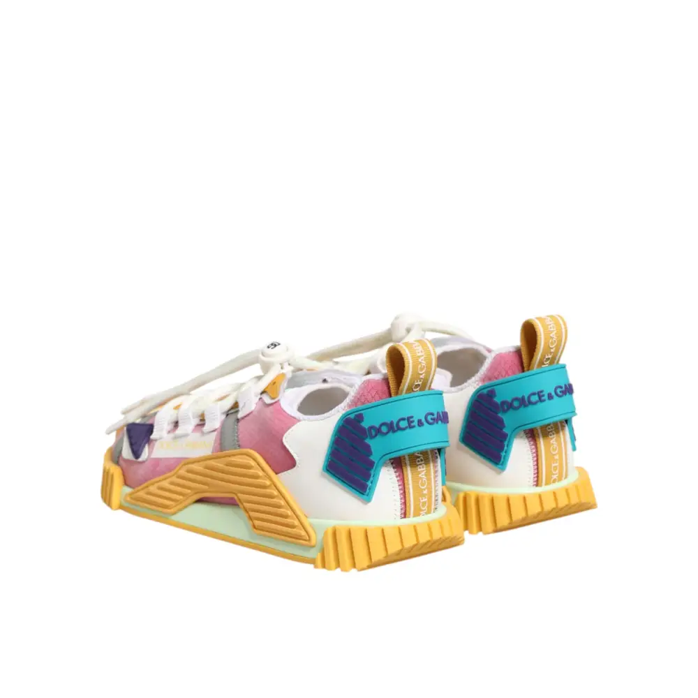 Dolce & Gabbana Bunte Nylon NS1 Sneakers mit niedrigem Schaft - EU36.5/US6
