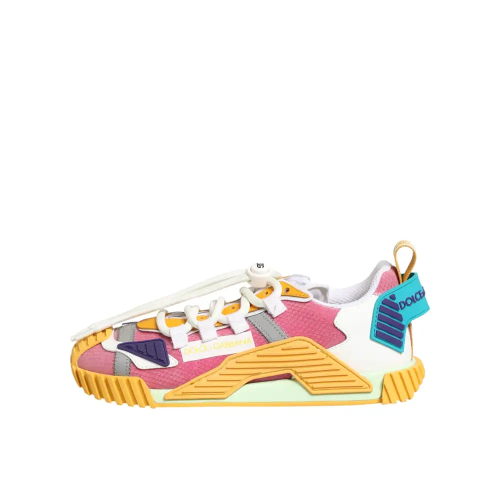 Dolce & Gabbana Bunte Nylon NS1 Sneakers mit niedrigem Schaft - EU36.5/US6