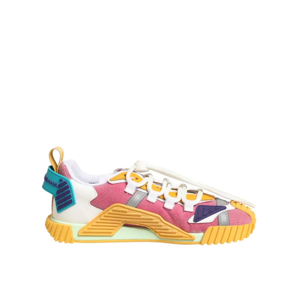 Dolce & Gabbana Bunte Nylon NS1 Sneakers mit niedrigem Schaft - EU36.5/US6