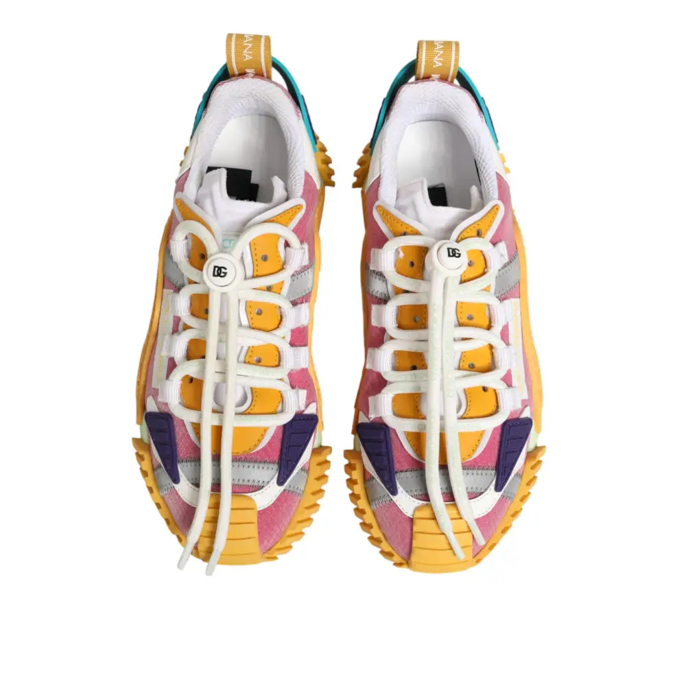 Dolce & Gabbana Bunte Nylon NS1 Sneakers mit niedrigem Schaft - EU36.5/US6
