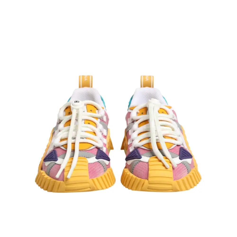 Dolce & Gabbana Bunte Nylon NS1 Sneakers mit niedrigem Schaft - EU36.5/US6