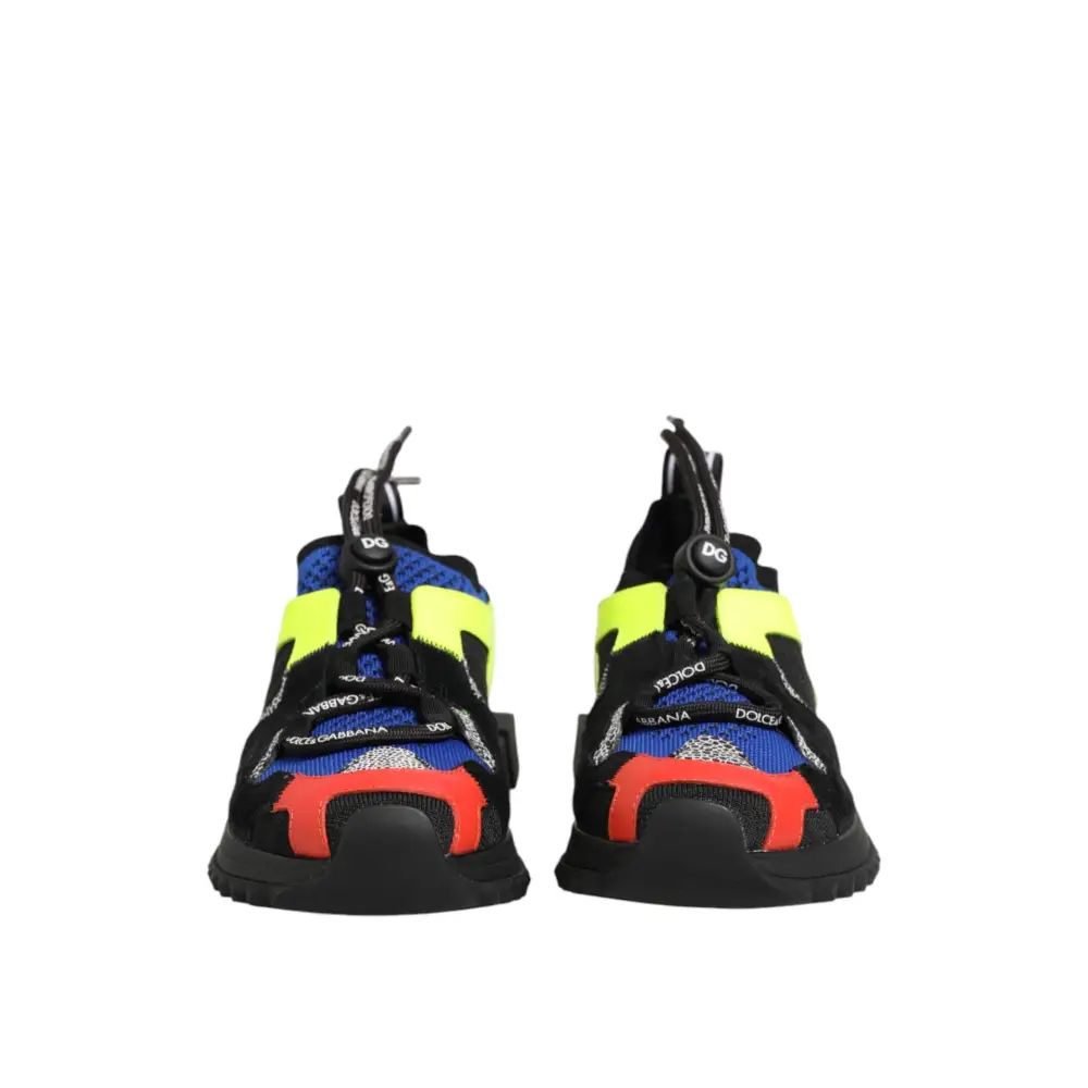 Dolce & Gabbana Bunte Sorrento Sneakers mit niedrigem Schaft - EU35/US4.5