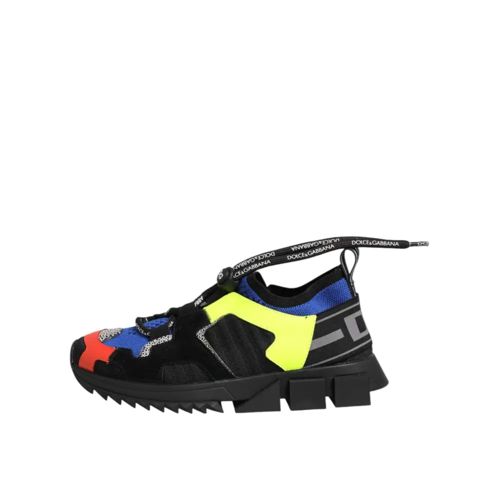 Dolce & Gabbana Bunte Sorrento Sneakers mit niedrigem Schaft - EU35/US4.5