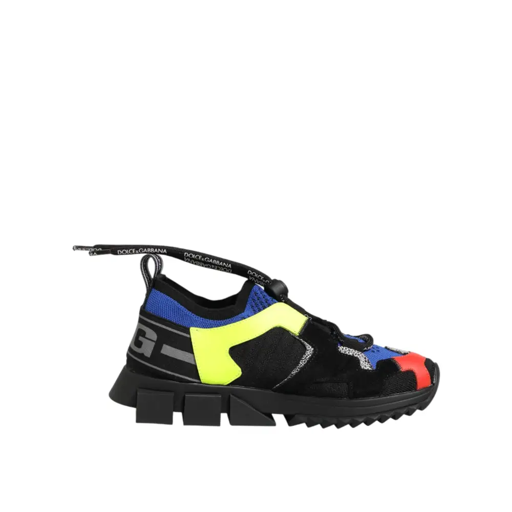 Dolce & Gabbana Bunte Sorrento Sneakers mit niedrigem Schaft - EU35/US4.5