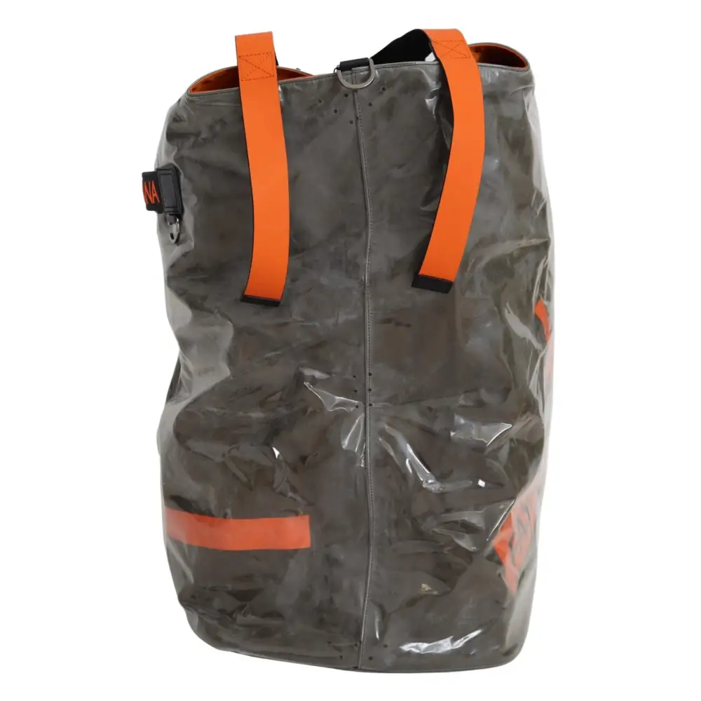 Dolce & Gabbana Cotton Men Large Fabric Green Shopping Tote Bag