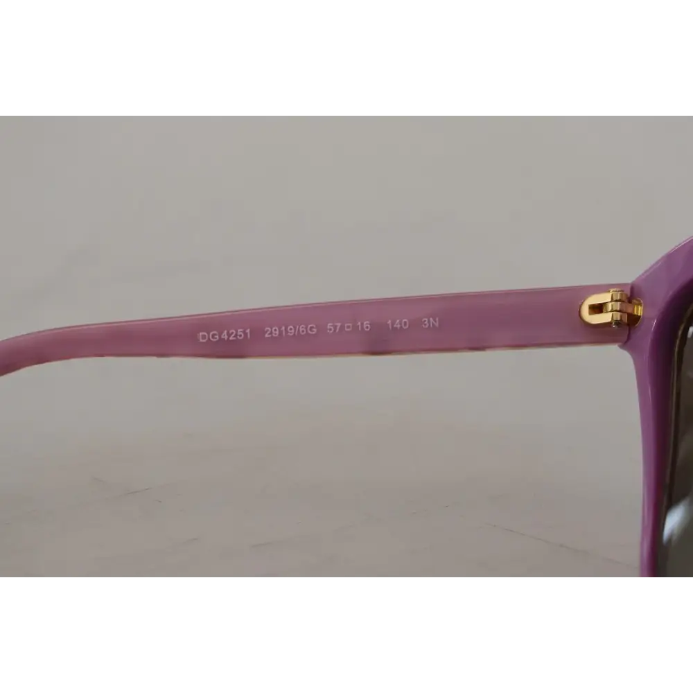 Dolce & Gabbana DG4251 Rosa Gold Vollrand-Rechteck-Rahmenschirme