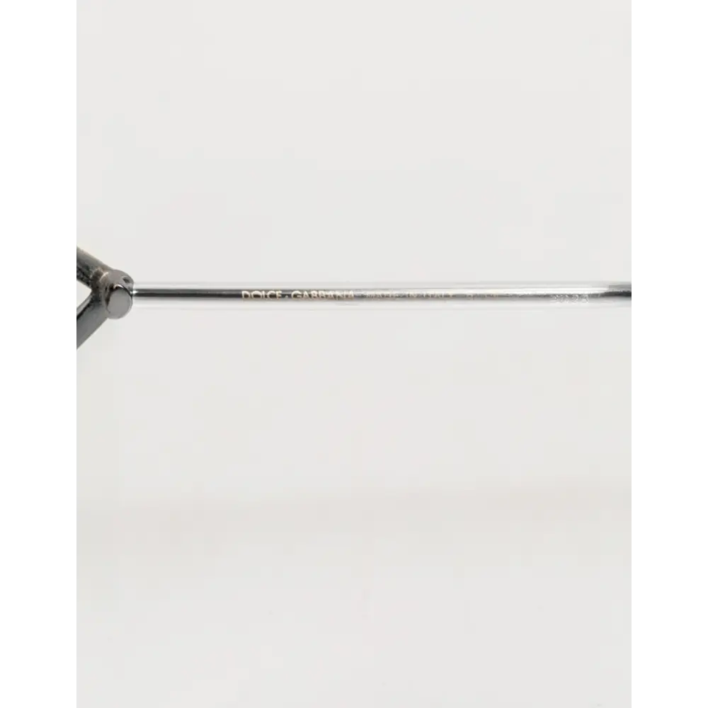 Dolce & Gabbana DG4343F Schwarzer Acetatrahmen Pilot Shades Sonnenbrille