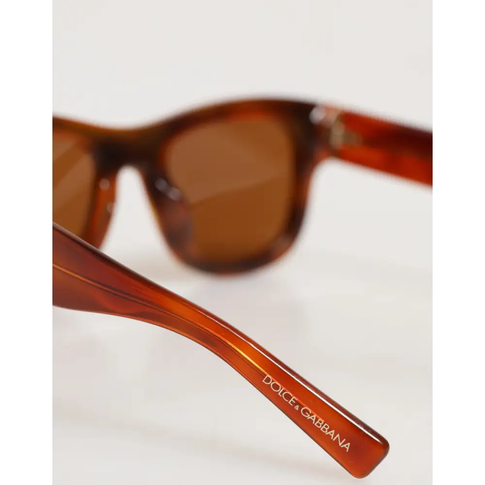 Dolce & Gabbana DG4391 Grüne und Braune Unisex-Sonnenbrille mit Acetat-Rahmen