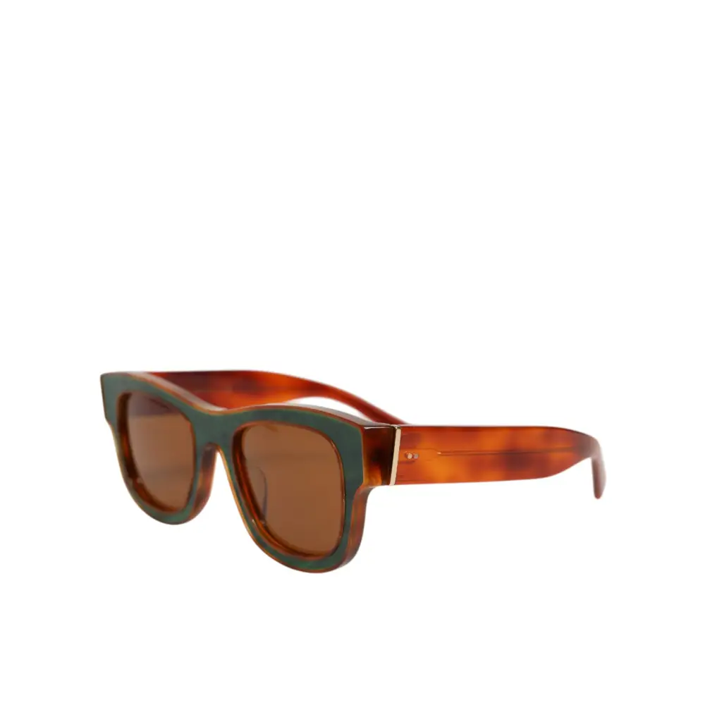 Dolce & Gabbana DG4391 Grüne und Braune Unisex-Sonnenbrille mit Acetat-Rahmen