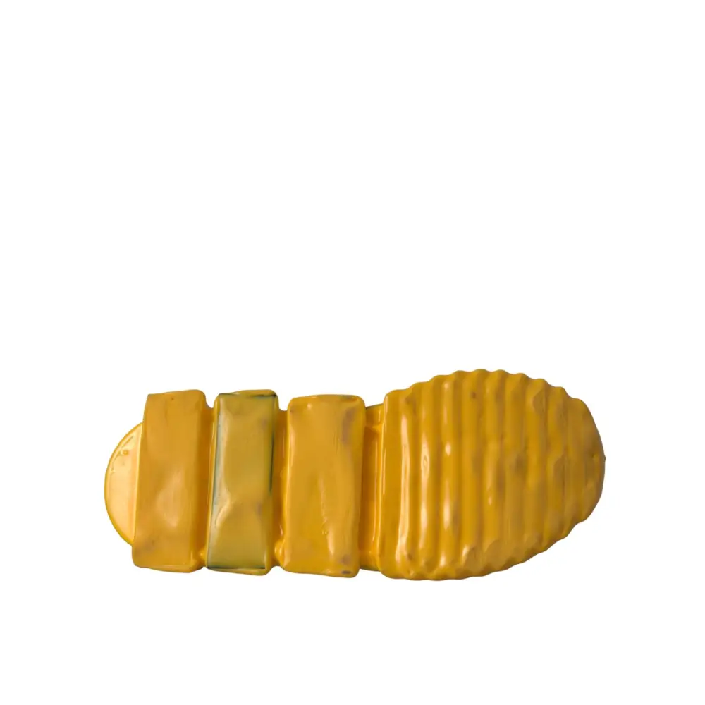 Dolce & Gabbana Gelb Sorrento Slip On Sneakers Frauen Schuhe