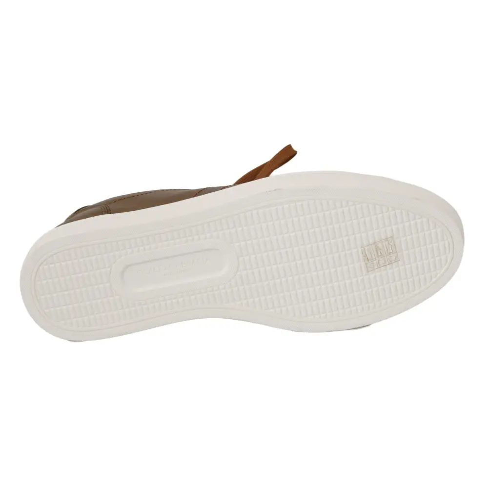 Dolce & Gabbana Gold Leder Herren Casual Turnschuhe - EU39/US6