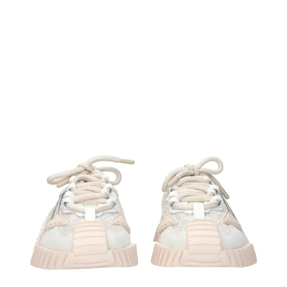 Dolce & Gabbana Graue Stoff-Sneakers - EU36/US6