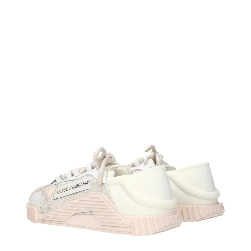 Dolce & Gabbana Graue Stoff-Sneakers - EU36/US6