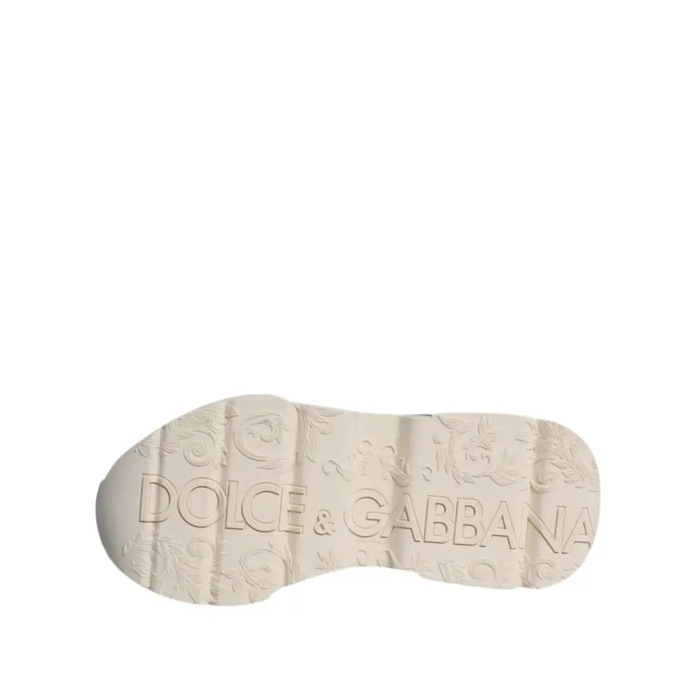 Dolce & Gabbana Marineblau Daymaster Low Top Männer Turnschuhe Schuhe