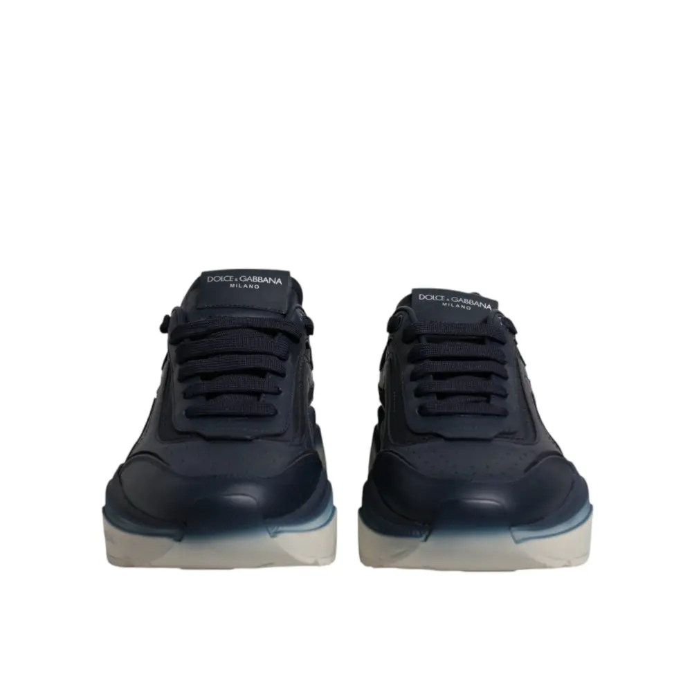 Dolce & Gabbana Marineblau Daymaster Low Top Männer Turnschuhe Schuhe