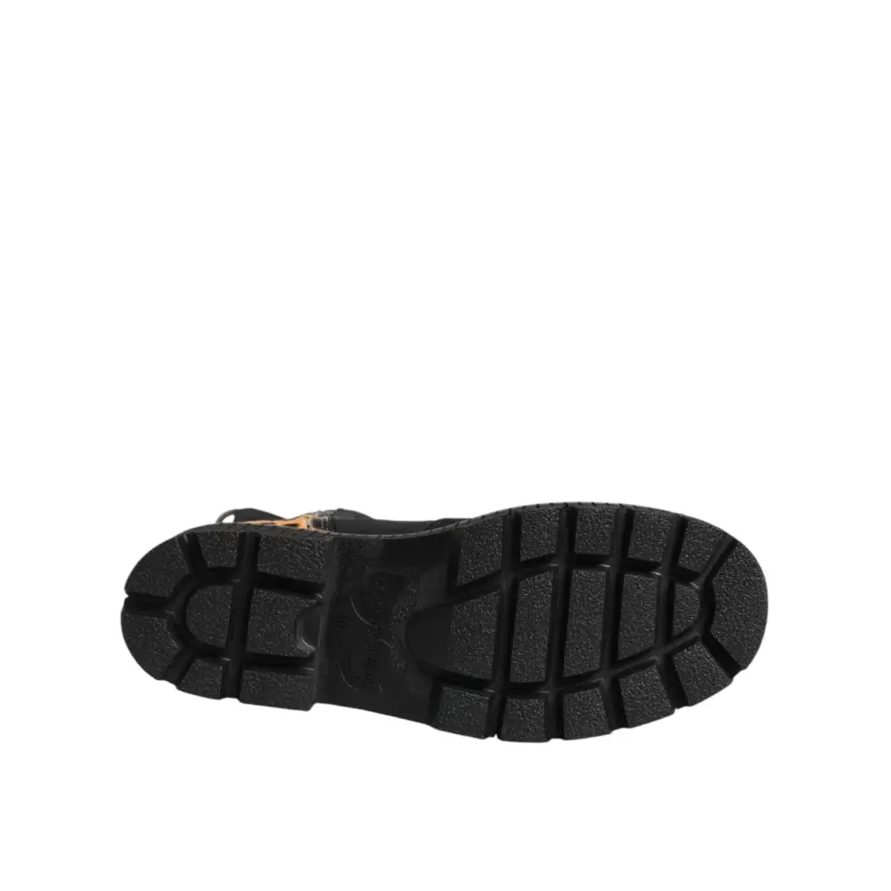 Dolce & Gabbana Mittelhohe Stiefel mit Leopardenmuster - EU44/US11