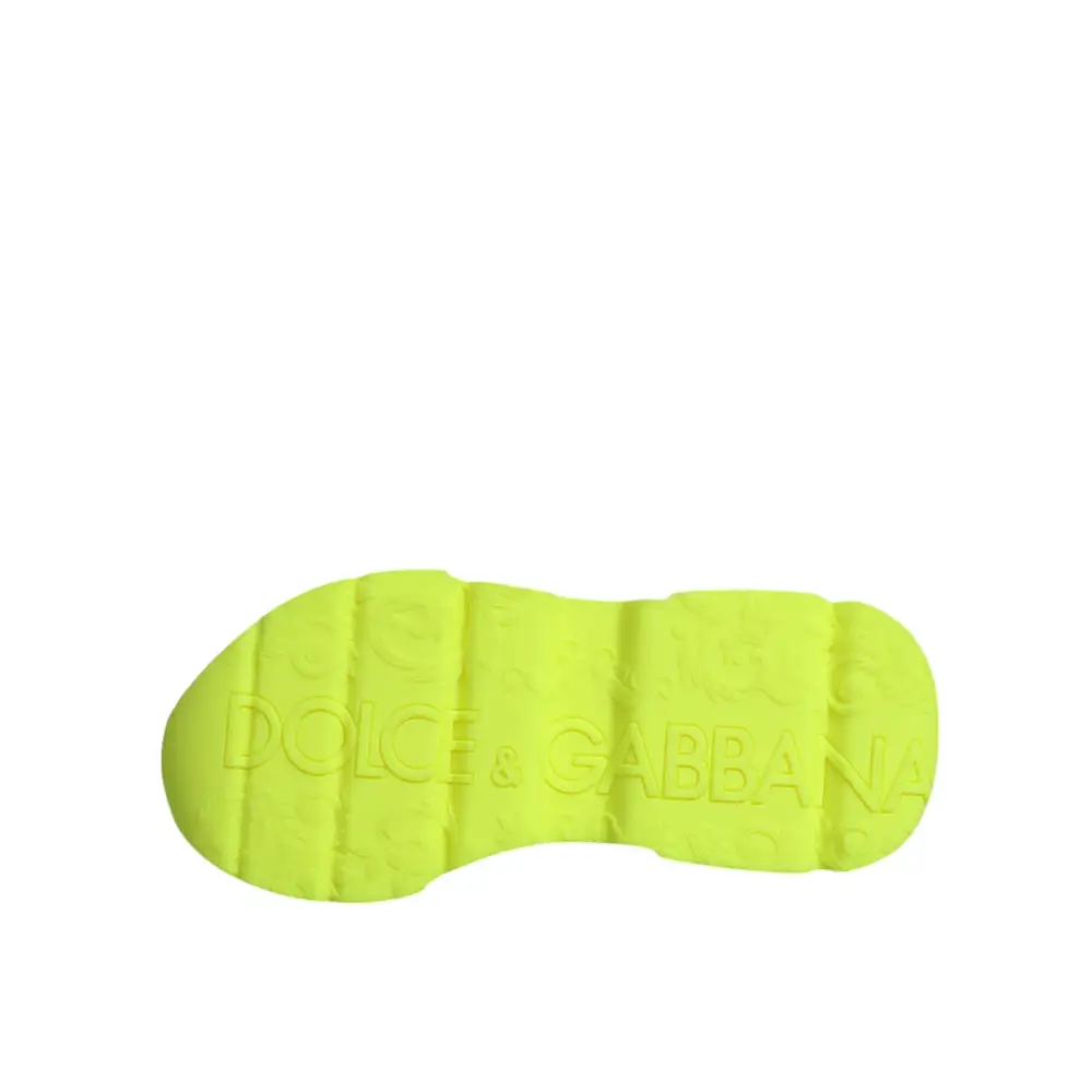 Dolce & Gabbana Multicolor Daymaster Low Top Turnschuhe Schuhe - EU 38.5 | US 5.5