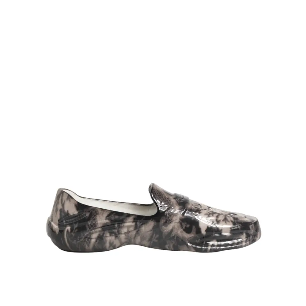 Dolce & Gabbana Multicolor Gummi Low Top Männer Turnschuhe Schuhe - EU44/US11