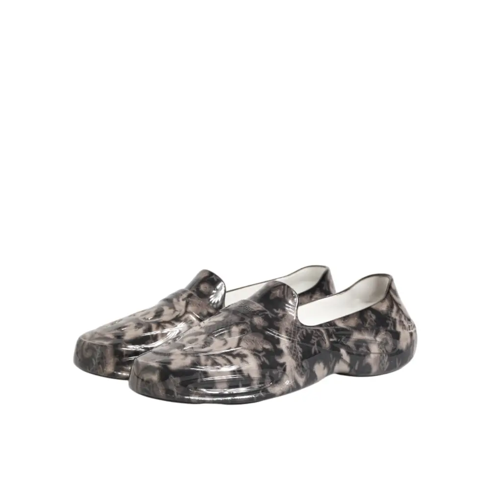 Dolce & Gabbana Multicolor Gummi Low Top Männer Turnschuhe Schuhe - EU44/US11