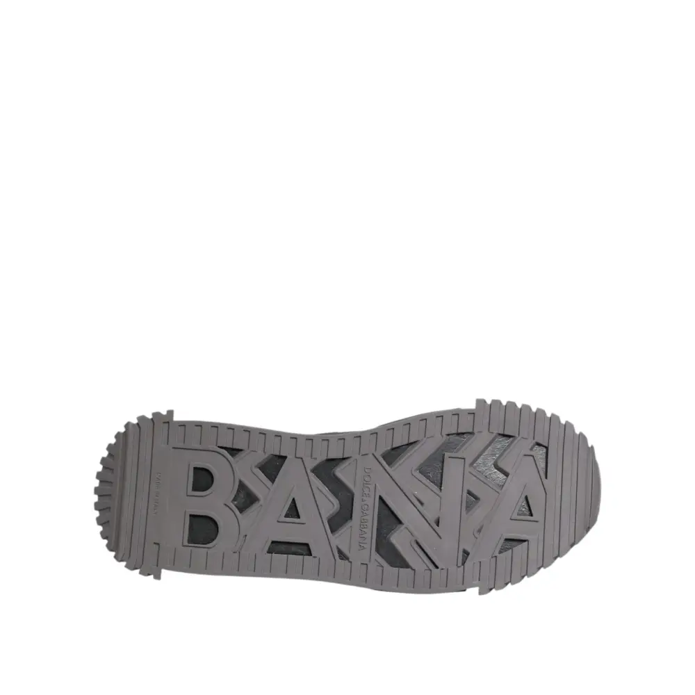 Dolce & Gabbana Multicolor Lace Up Low Top NS1 Turnschuhe Schuhe - EU44/US11