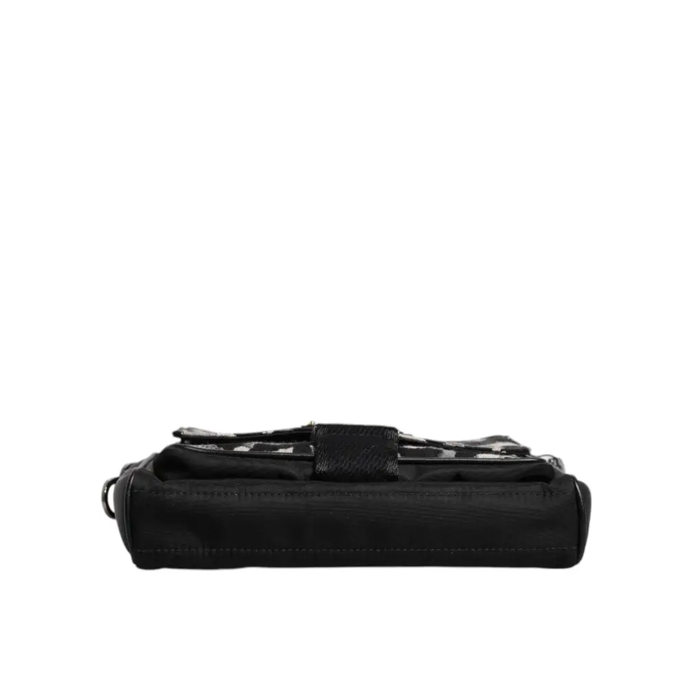 Dolce & Gabbana Multicolor Leopard Jacquard Crossbody Tasche