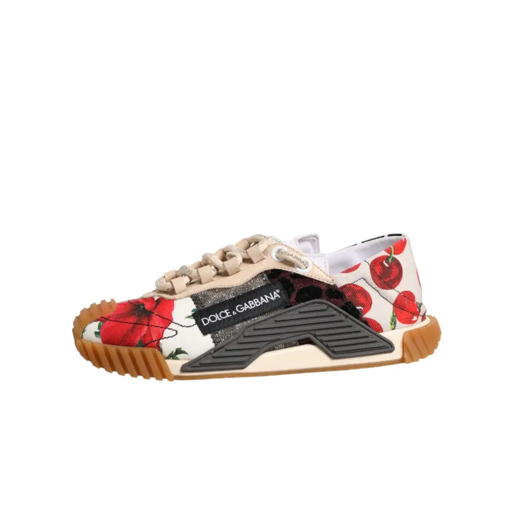 Dolce & Gabbana Multicolor-Logo-Low-Top-NS1-Sneakers