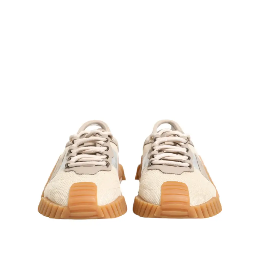 Dolce & Gabbana Multicolor Low Top NS1 Männer Turnschuhe Schuhe - EU40/US7