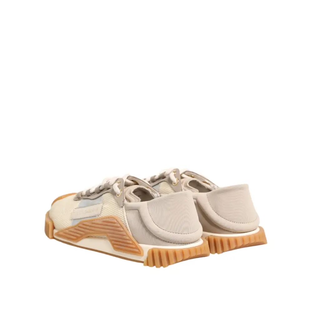 Dolce & Gabbana Multicolor Low Top NS1 Männer Turnschuhe Schuhe - EU40/US7