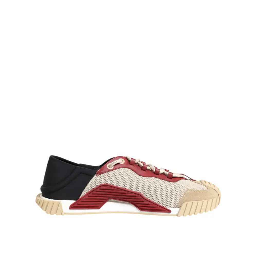 Dolce & Gabbana Multicolor Low Top NS1 Männer Turnschuhe Schuhe