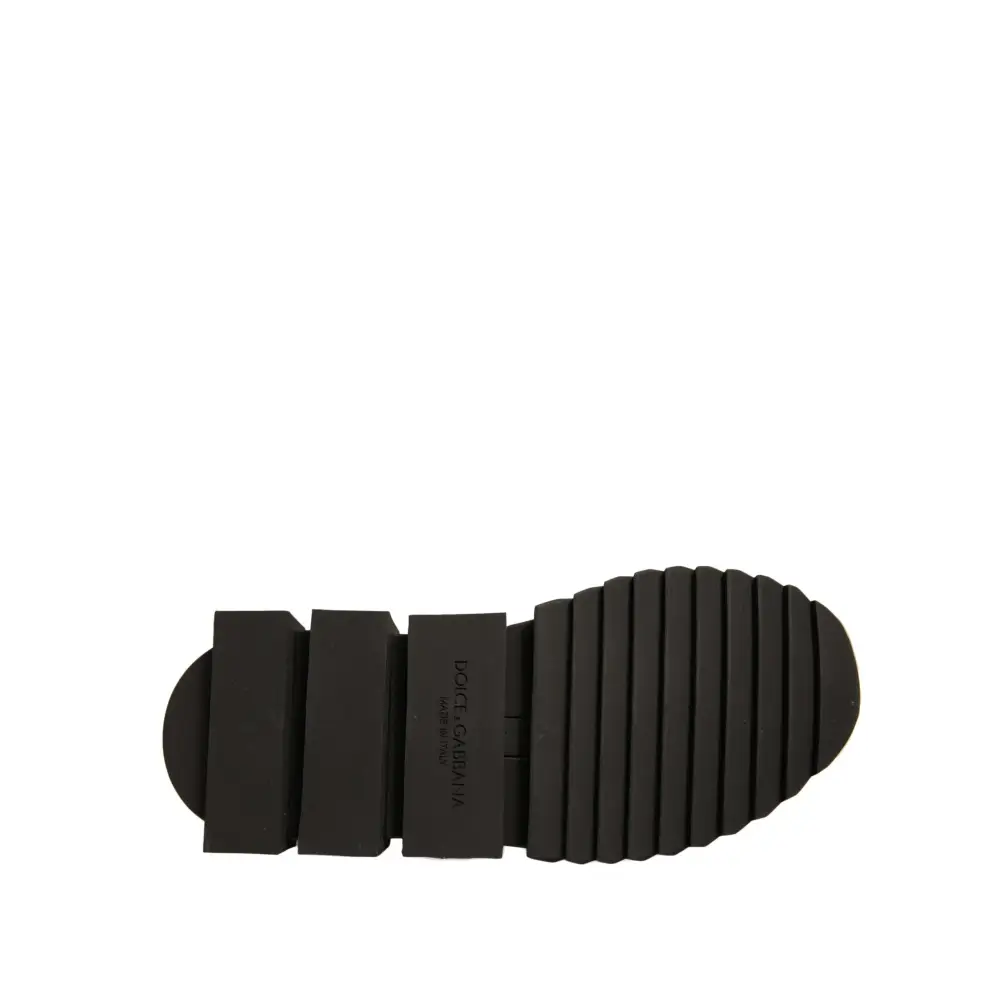 Dolce & Gabbana Multicolor Low Top Sorrento Turnschuhe Schuhe - EU37/US7