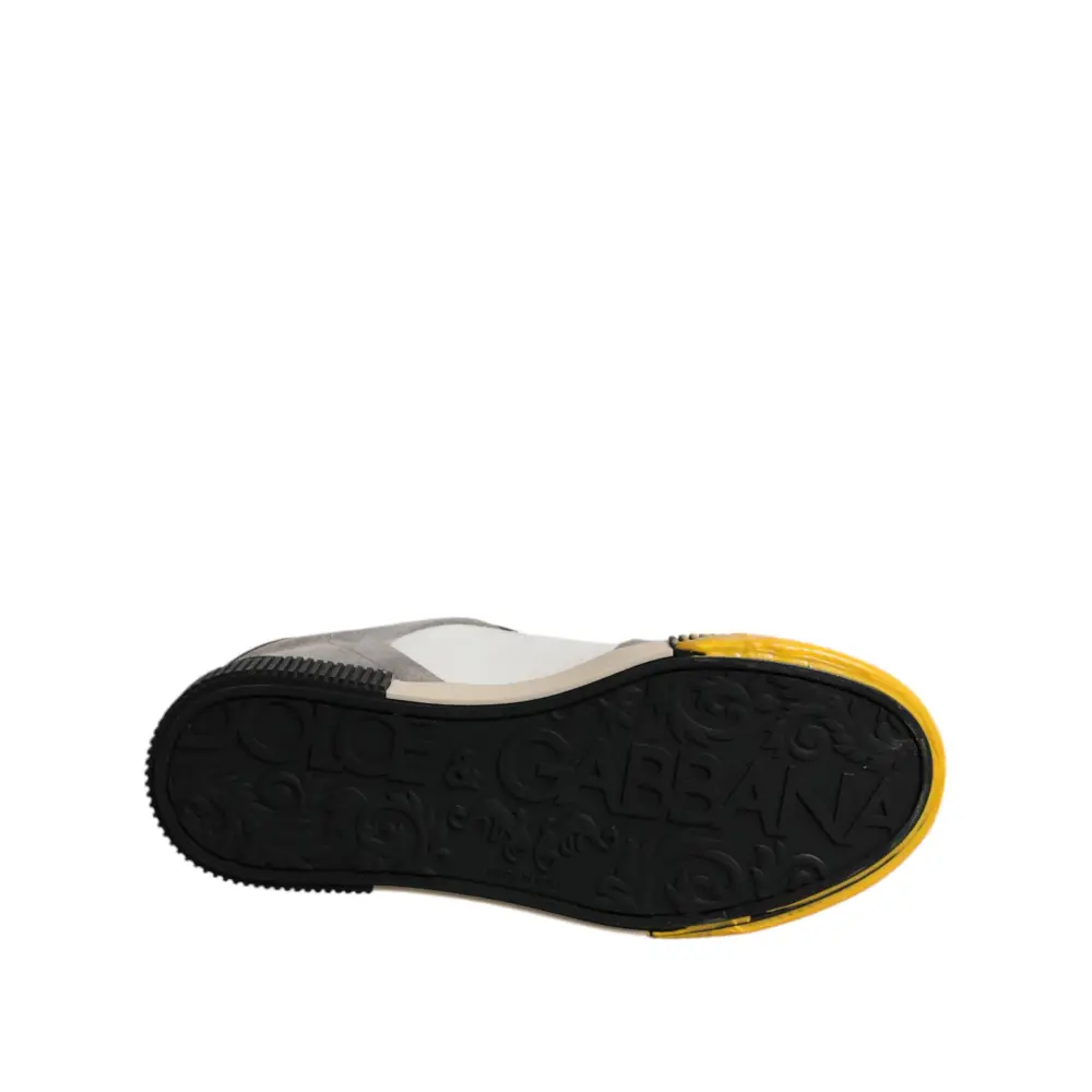 Dolce & Gabbana Multicolor MIAMI Low Top Turnschuhe Schuhe